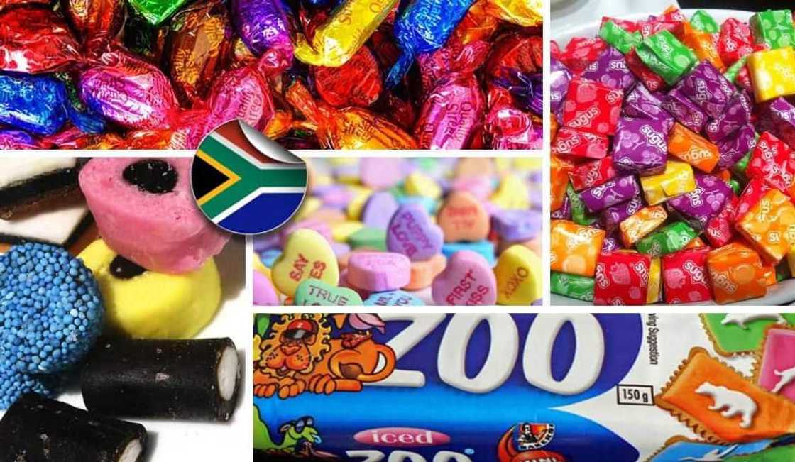 What candy is popular in South Africa?