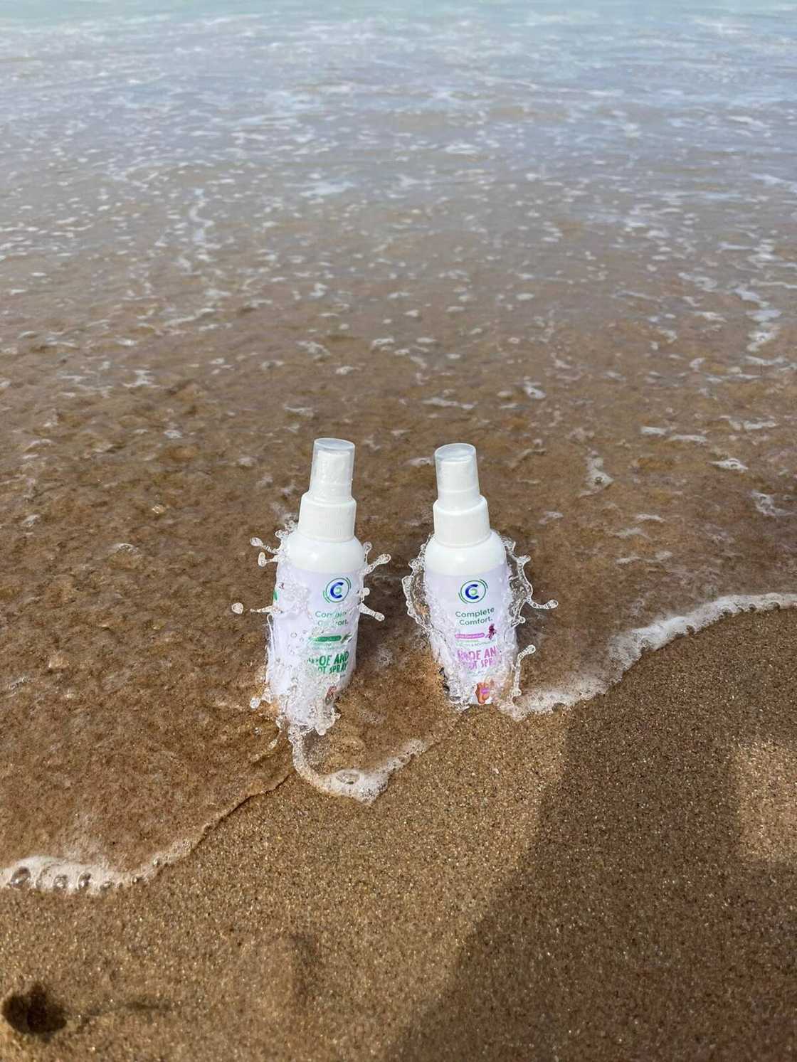 Organic footcare line created by young entrepreneur. Organic footcare line created by young entrepreneur.