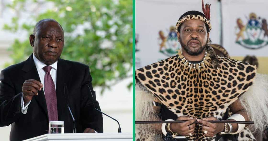 The Zulu family is angry at Cyril Ramaphosa for opposing the courts' decision to set his recogntion of King Misuzulu aside The Zulu family is angry at Cyril Ramaphosa for opposing the courts' decision to set his recogntion of King Misuzulu aside