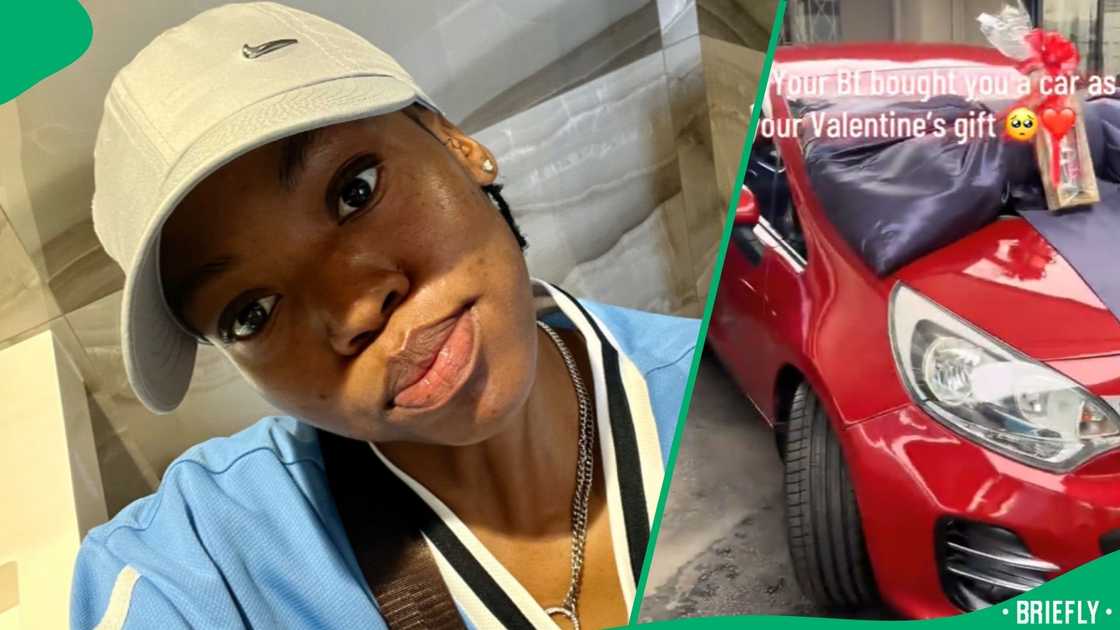 TikTok users reminded a lady how lucky she was after seeing her gift from her lover