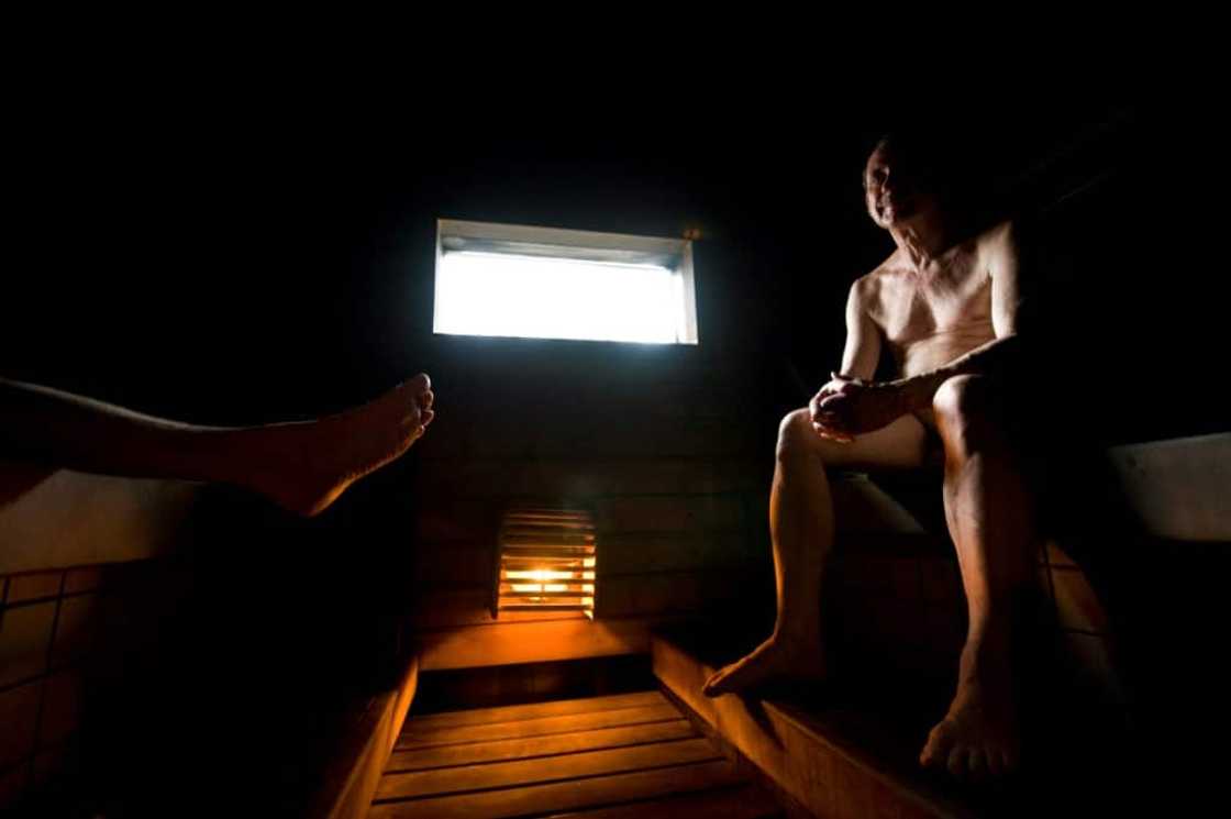 With an estimated three million saunas for 5.5 million people, the steam bath is a traditional Finnish institution With an estimated three million saunas for 5.5 million people, the steam bath is a traditional Finnish institution