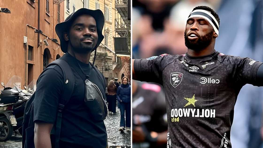 Dr Musa Mthombeni hung out with Siya Kolisi Dr Musa Mthombeni hung out with Siya Kolisi