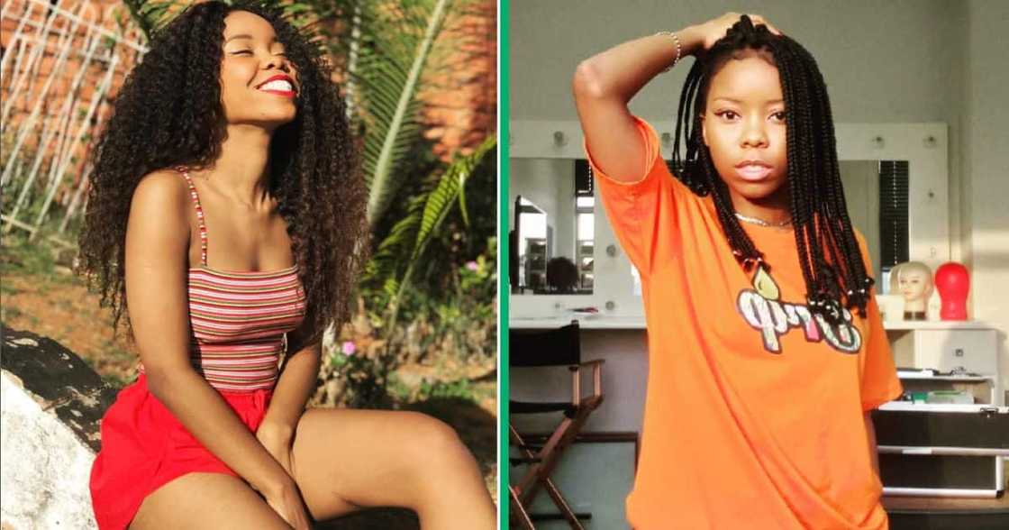 A woman went viral on TikTok for braiding her own hair into curly braids at home A woman went viral on TikTok for braiding her own hair into curly braids at home