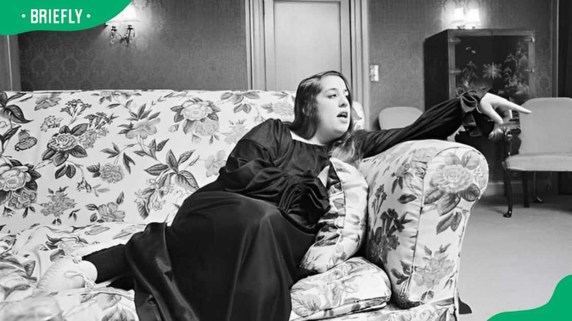 Cass Elliot seating on a chair Cass Elliot seating on a chair