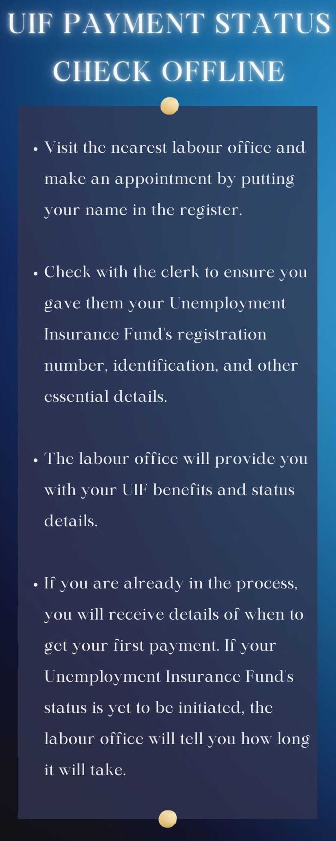 How to check UIF payout How to check UIF payout