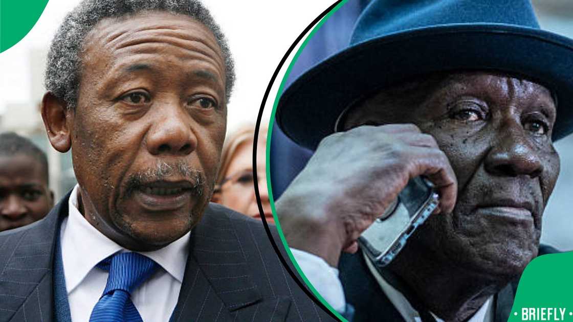 Bheki Cele and Jackie Selebi Bheki Cele and Jackie Selebi