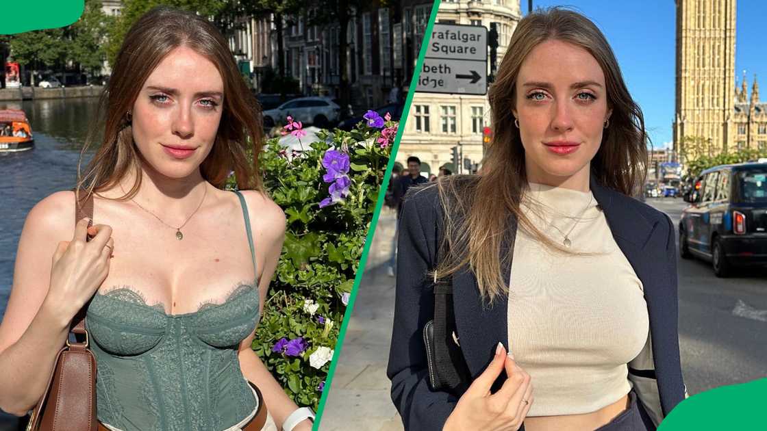 Adult film actress Jewel De'Nyle spending time outdoors