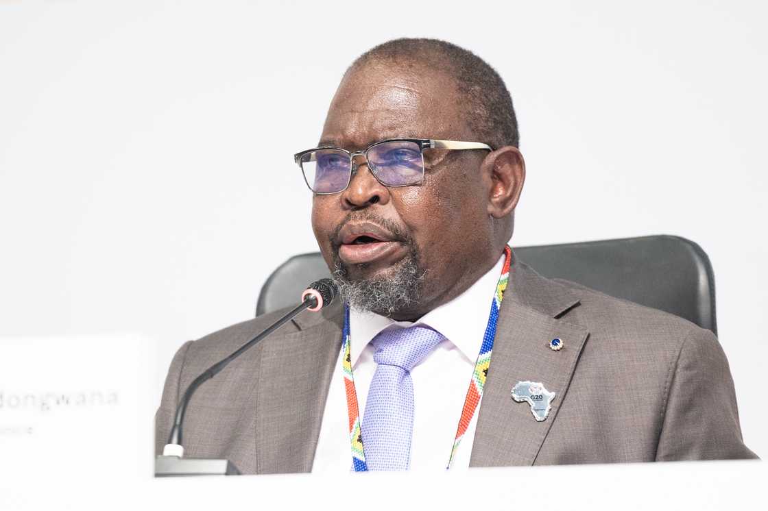 Finance Minister Enoch Gondongwana Finance Minister Enoch Gondongwana