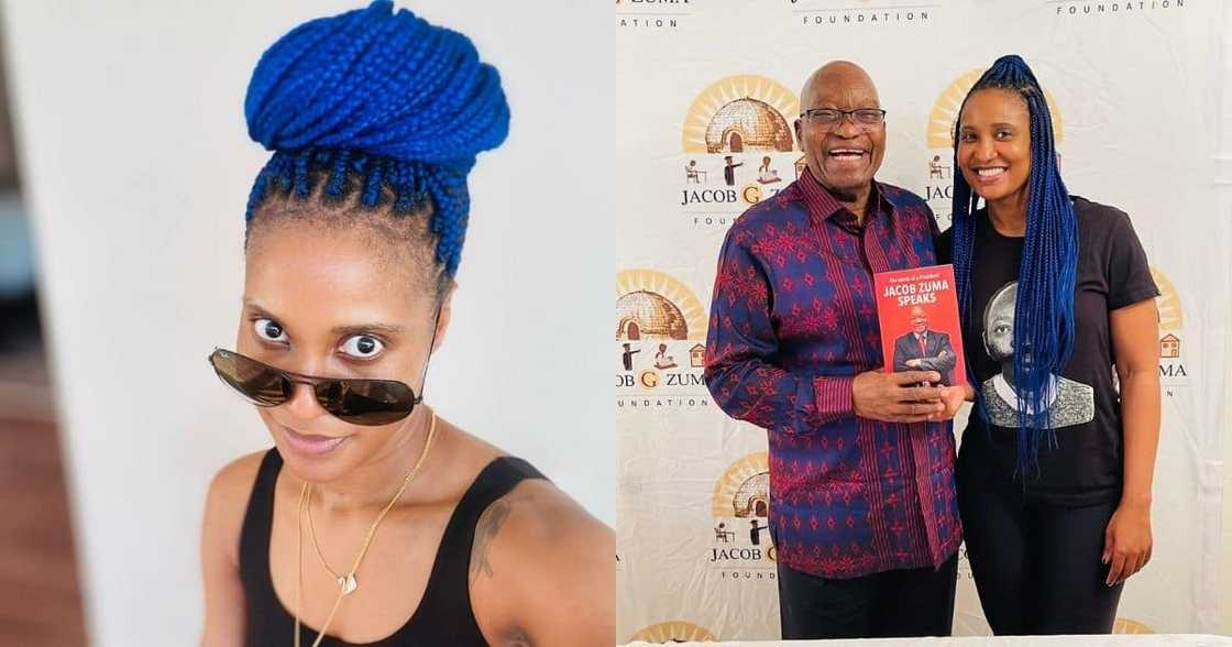 Duduzile Zuma-Sambudla, Jacob Zuma, daughter of former president, selfie, trending image, viral post Duduzile Zuma-Sambudla, Jacob Zuma, daughter of former president, selfie, trending image, viral post