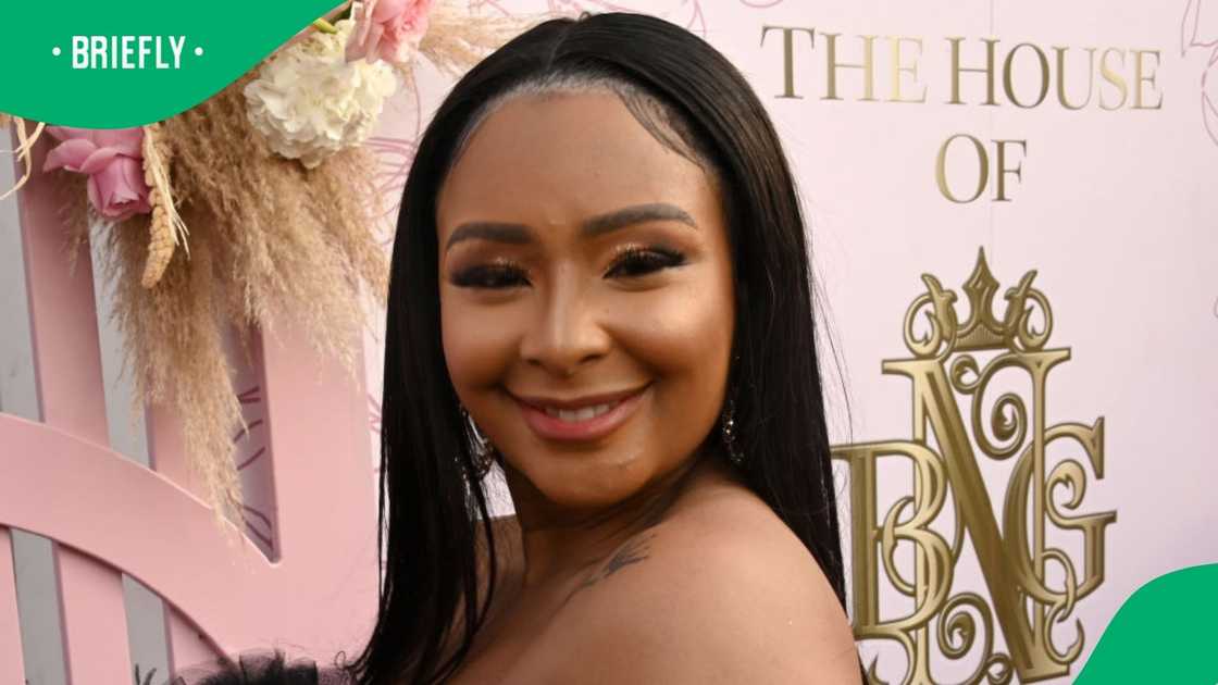 Boity was on vacation in Dubai. Boity was on vacation in Dubai.