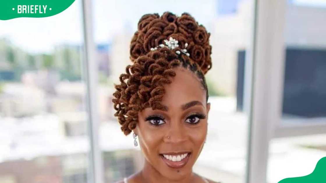 wedding dreadlocks styles for ladies