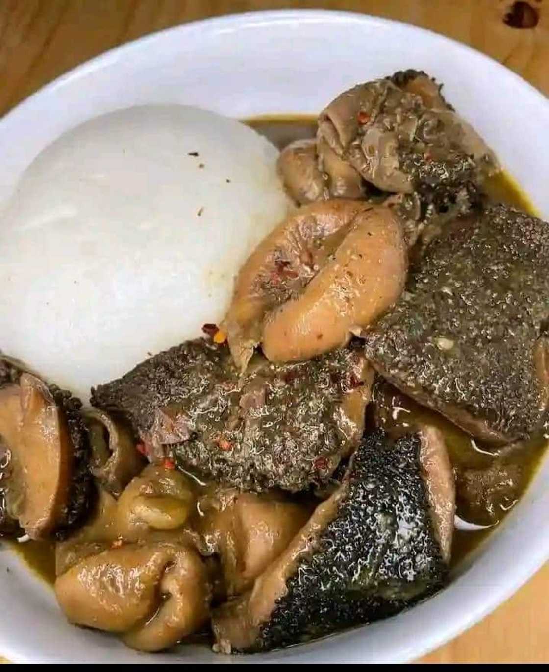 Mzansi woman serves up a feast of traditional food. Mzansi woman serves up a feast of traditional food.