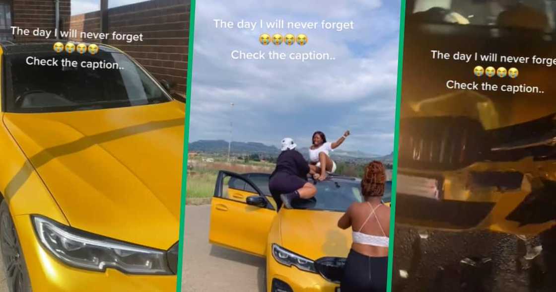 BMW, accident, TikTok video BMW, accident, TikTok video