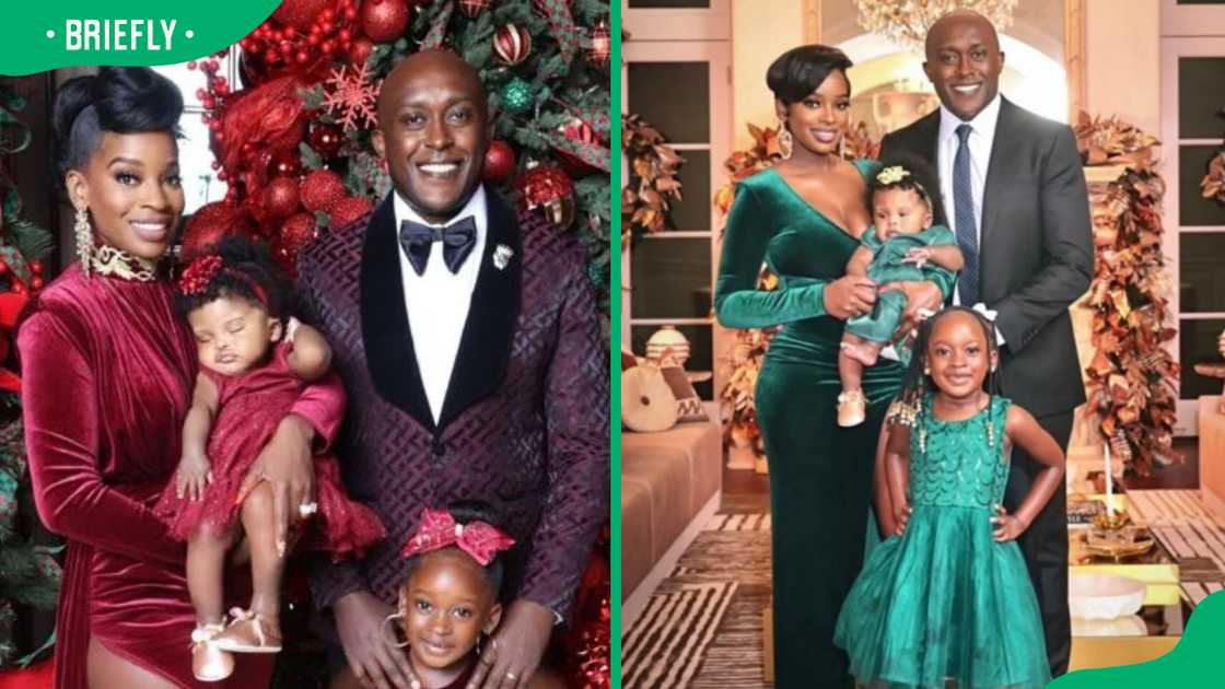 Shamea Morton, her husband Gerald Mwangi, and their children Shamea Morton, her husband Gerald Mwangi, and their children