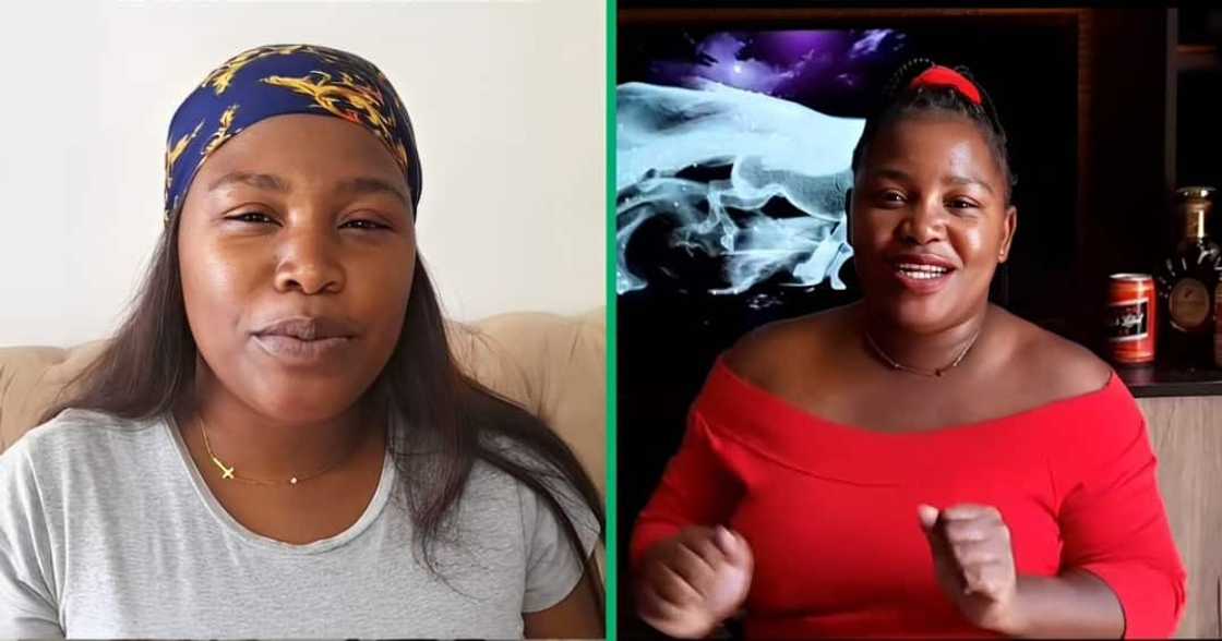 A TikTok video of a woman explaining the difference between Ice Tropez and Brutal Fruit. A TikTok video of a woman explaining the difference between Ice Tropez and Brutal Fruit.