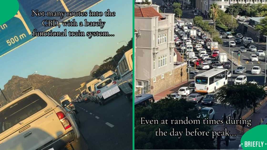 Man shares his opinion of Cape Town traffic. Man shares his opinion of Cape Town traffic.
