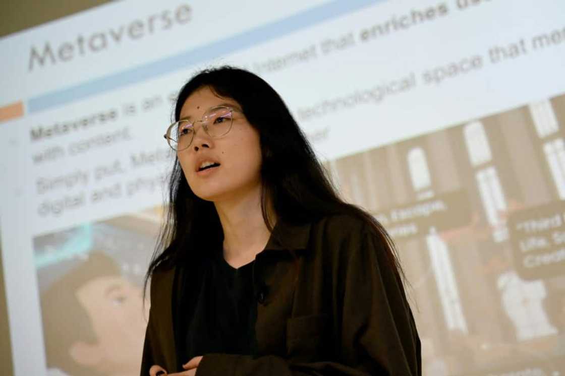 PhD student Lerry Yang told AFP an 'approachable and friendly' AI teacher could make her feel more 'mentally receptive'