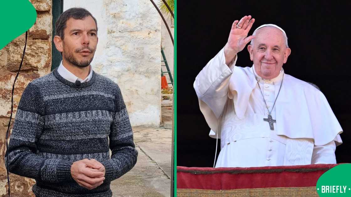 Dr Jacobus de Bruyn spoke about the Pope's significance to the Catholic faith Dr Jacobus de Bruyn spoke about the Pope's significance to the Catholic faith