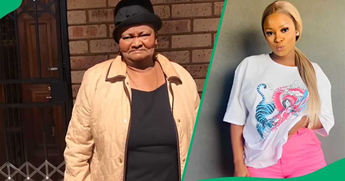 A granddaughter pulled a hilarious prank on her grandmother. A granddaughter pulled a hilarious prank on her grandmother.
