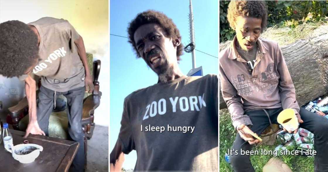 BI Phakathi blesses frail sick man with groceries. BI Phakathi blesses frail sick man with groceries.