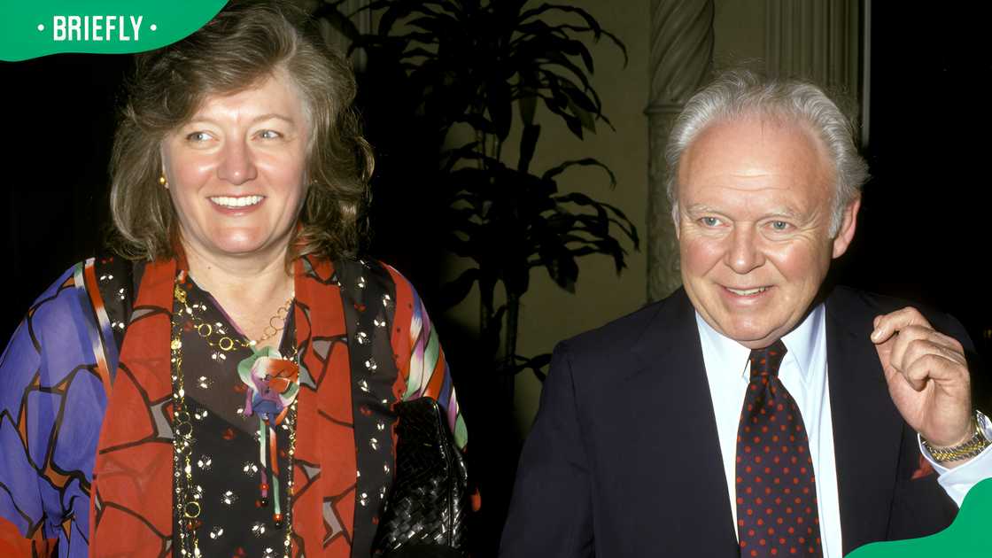 Carroll O'Connor and Nancy O'Connor in Los Angeles Carroll O'Connor and Nancy O'Connor in Los Angeles