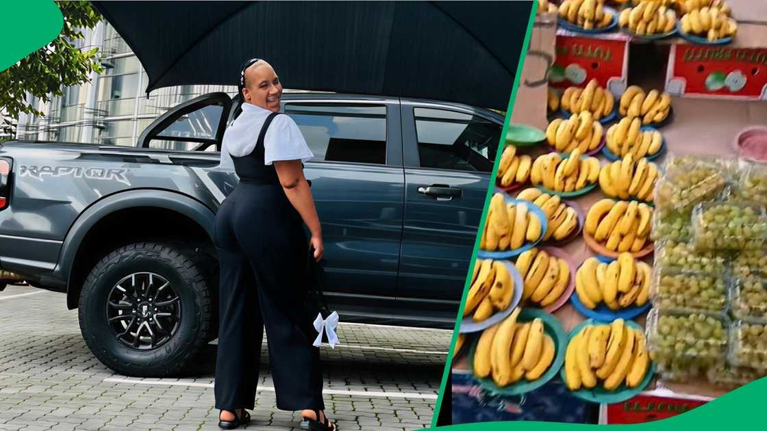 Woman goes shopping in CBD in TikTok video