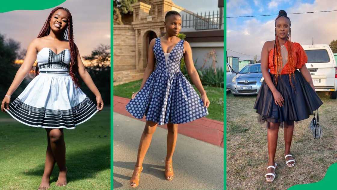 Shweshwe traditional dresses Shweshwe traditional dresses