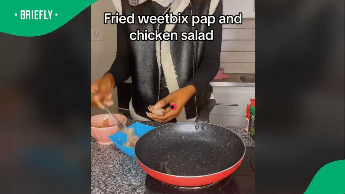 A video went viral on TikTok. A video went viral on TikTok.
