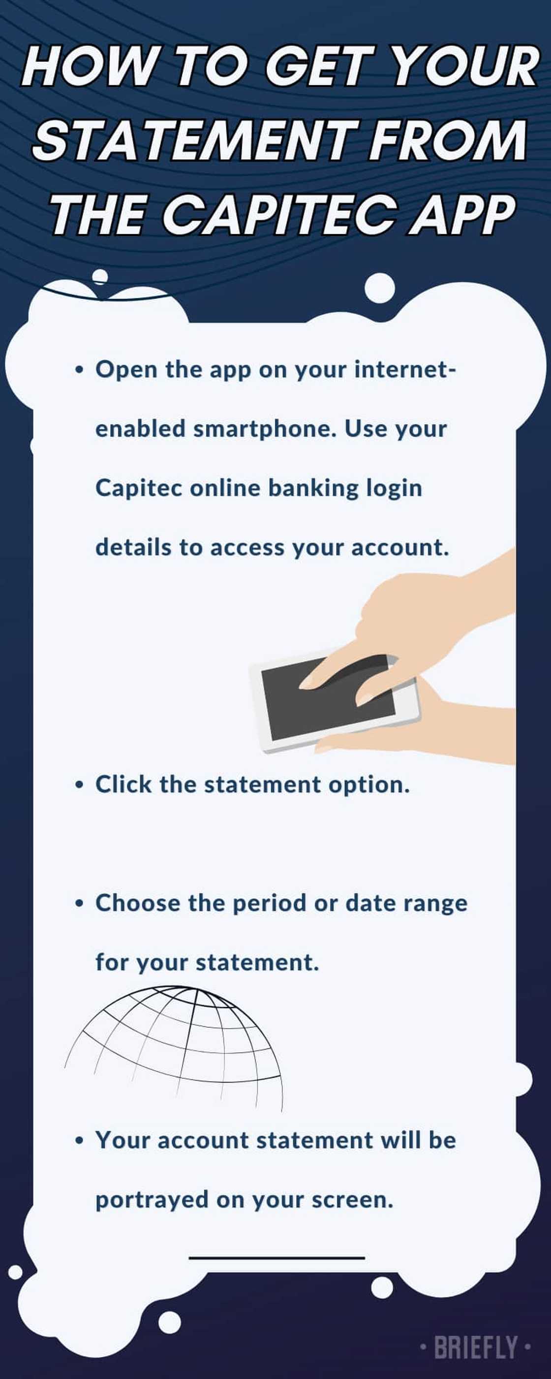 How to get a bank statement from the Capitec app How to get a bank statement from the Capitec app