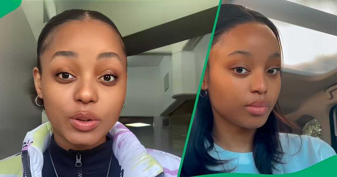 A woman took to TikTok to showcase a text she received alleging that it was from SARS offering her a refund. A woman took to TikTok to showcase a text she received alleging that it was from SARS offering her a refund.
