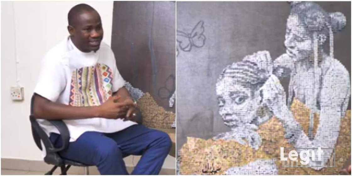 It came to me at night – Artist Segun Akano reveals why he makes sculptures with screws It came to me at night – Artist Segun Akano reveals why he makes sculptures with screws