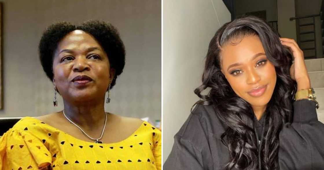 Natasha Thahane Pregnancy Reveal Gets Peeps Thinking Baleka Mbete Won't Retire Anytime Soon: "Anina Peace"