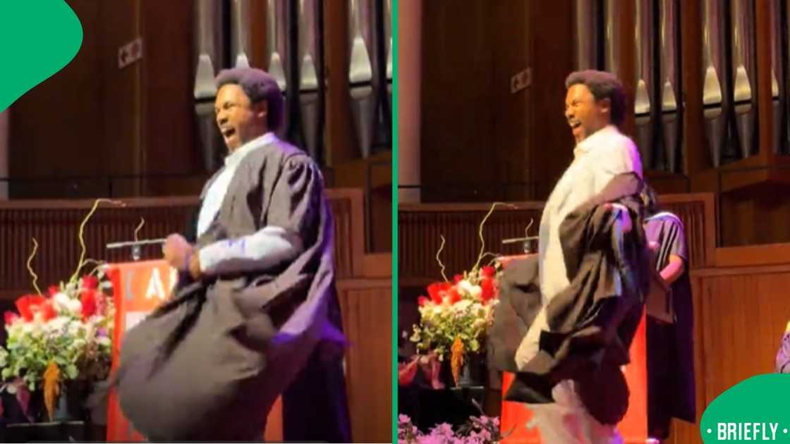 The visual on the right captured Ethan before doing the split The visual on the right captured Ethan before doing the split