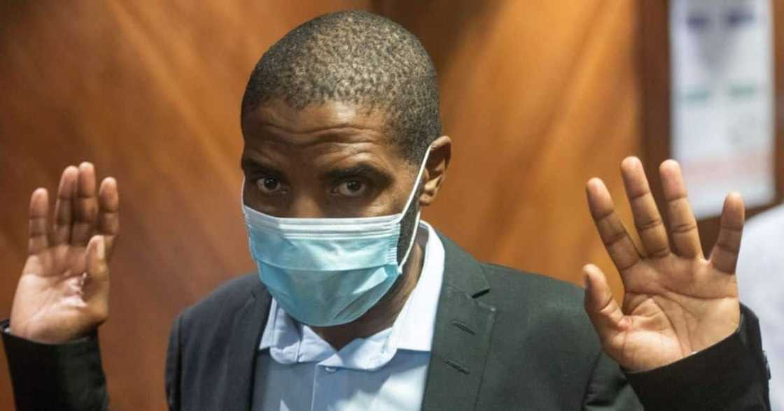 Zandile Mafe, Parliament, Cape Town, South Africa, Parliament fire, court, bail hearing, bail application, arson, terrorism Zandile Mafe, Parliament, Cape Town, South Africa, Parliament fire, court, bail hearing, bail application, arson, terrorism