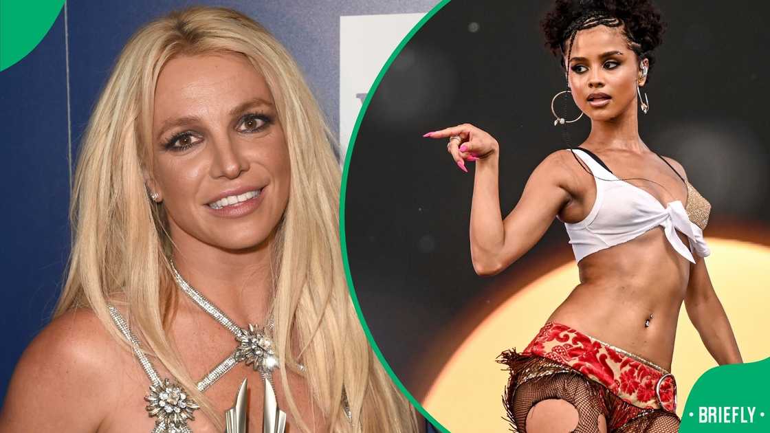 Britney Spears and Tyla Britney Spears and Tyla