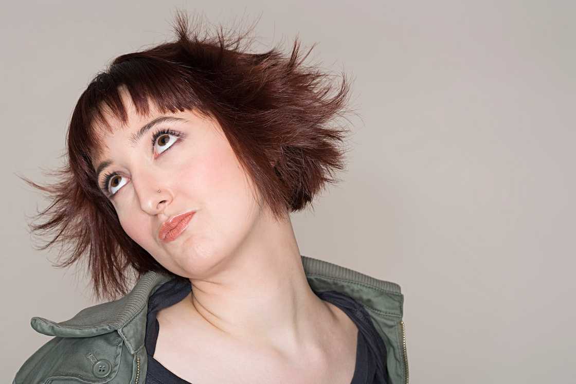 Messy Karen haircut Messy Karen haircut