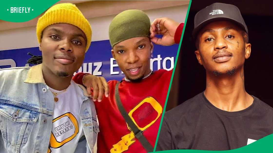 Blaq Diamon and Emtee are at loggerheads.