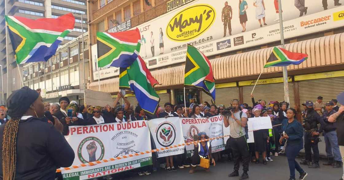 Operation Dudula wants the SA army to handle zama zamas Operation Dudula wants the SA army to handle zama zamas