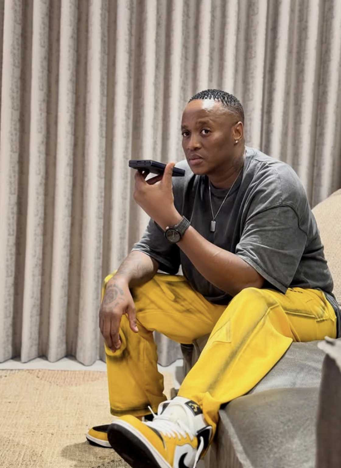 Jub Jub maintains his innocence in the case Jub Jub maintains his innocence in the case