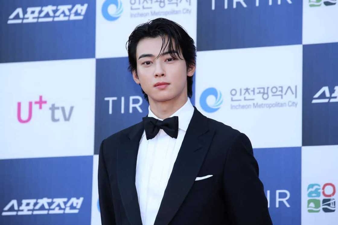 Cha Eun-Woo at Paradise City Hotel on 19 July 2023 in Incheon, South Korea.