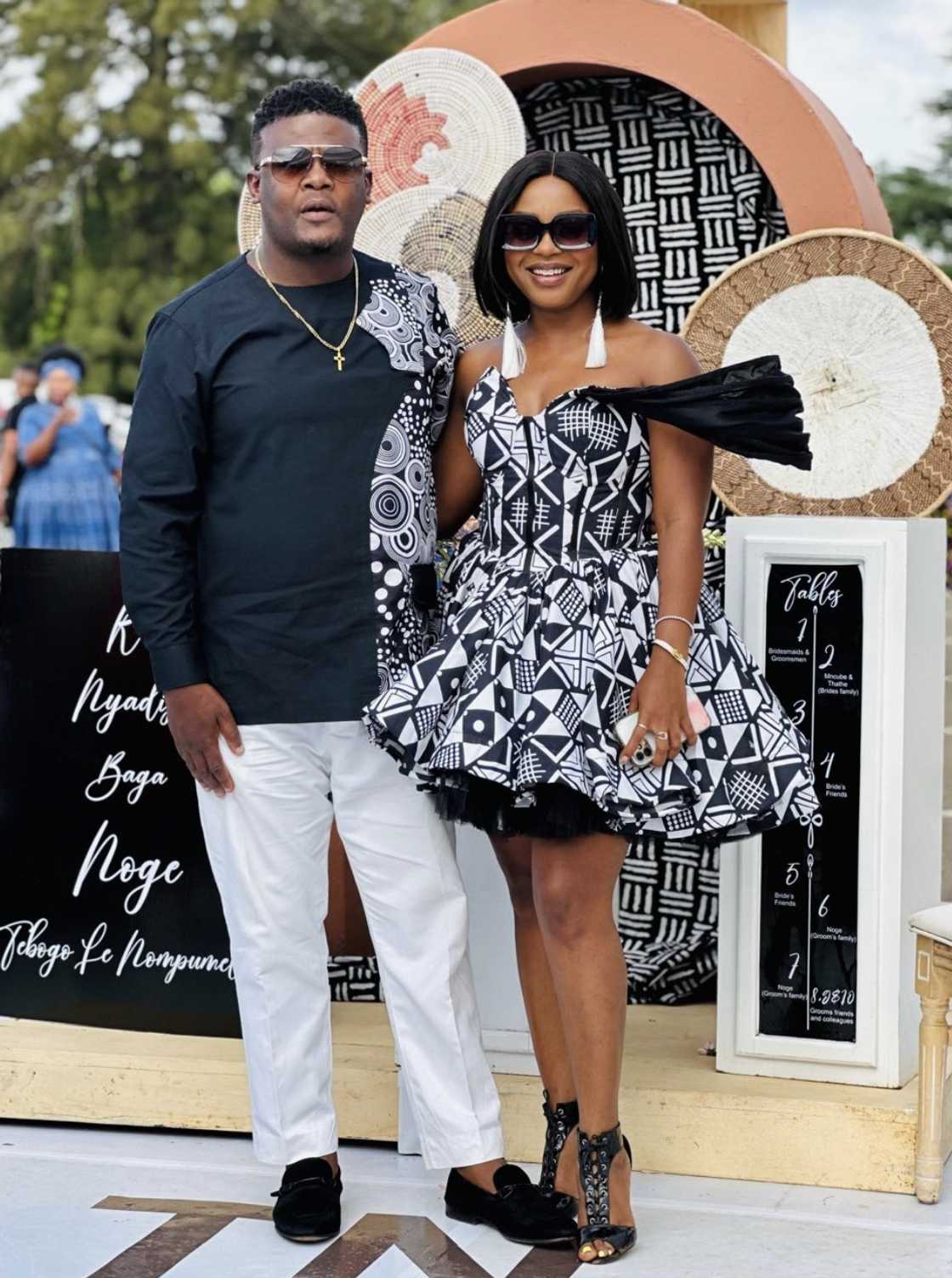 Fans gushed over Motlatsi Mafatshe and Gabisile Tshabalala's relationship