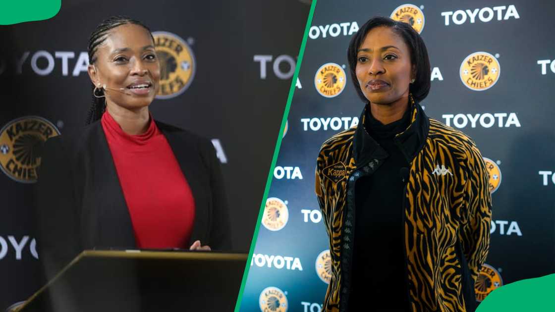 Kaizer Motaung's daughter, Jessica Motaung, attending Toyota events Kaizer Motaung's daughter, Jessica Motaung, attending Toyota events
