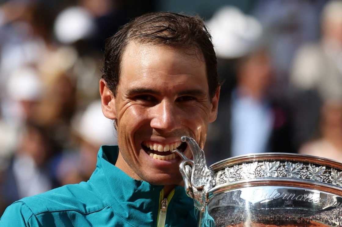 Spain's Rafael Nadal with 22 titles has more Grand Slams than any other player in the history of the men's game Spain's Rafael Nadal with 22 titles has more Grand Slams than any other player in the history of the men's game