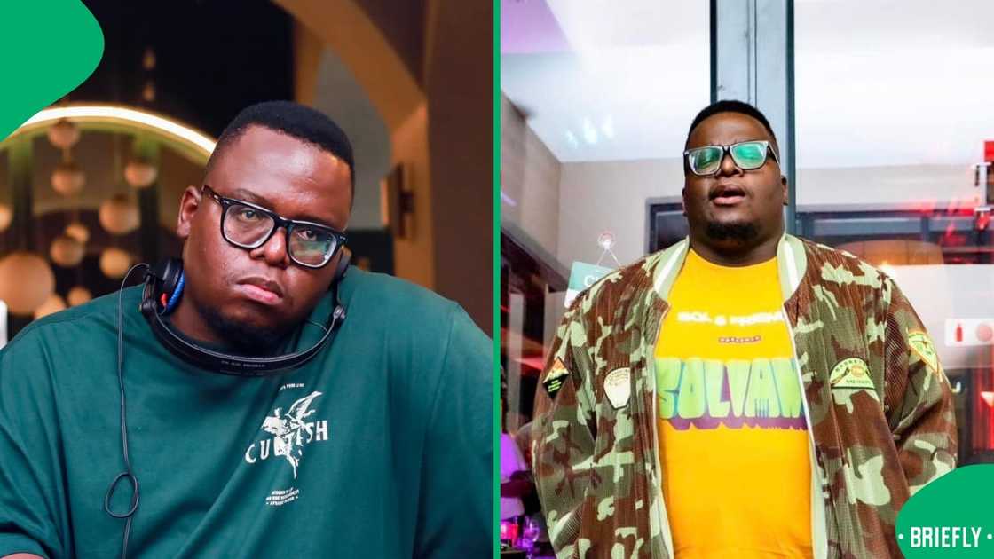 Sol Phenduka showed how he saves his friends' partners' numbers on his phone Sol Phenduka showed how he saves his friends' partners' numbers on his phone