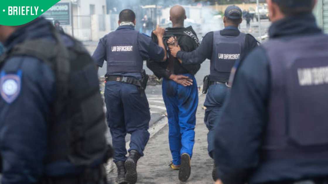 SAPS arrest