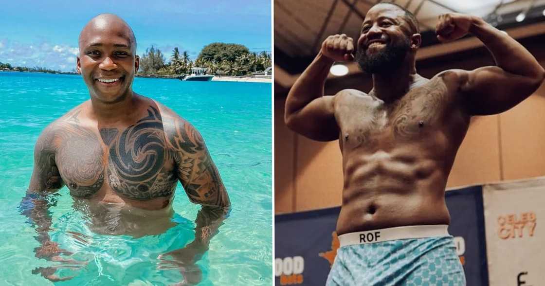 Cassper Nyovest, NaakMusiQ, boxing match, celebrity, reactions Cassper Nyovest, NaakMusiQ, boxing match, celebrity, reactions
