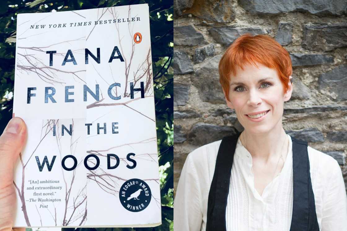 In the Woods cover and Tana French In the Woods cover and Tana French