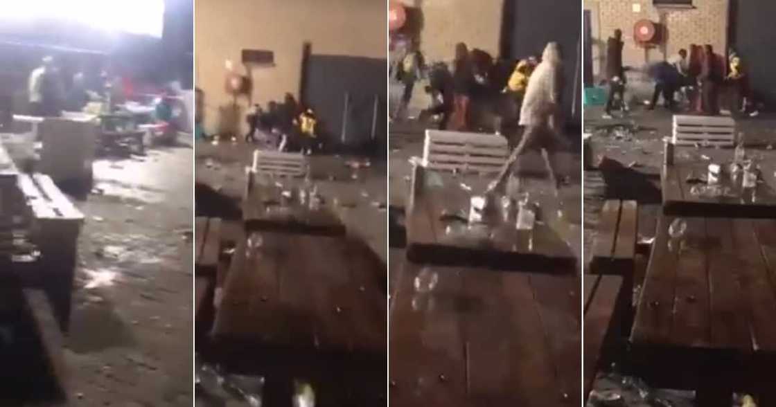 ‘Haibo’: Fight Breaks Out at Local Tavern, Mzansi Hilariously Reacts