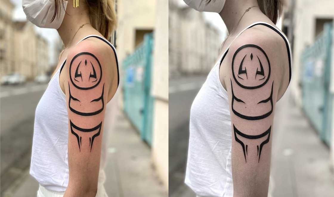 symbol anime tattoos