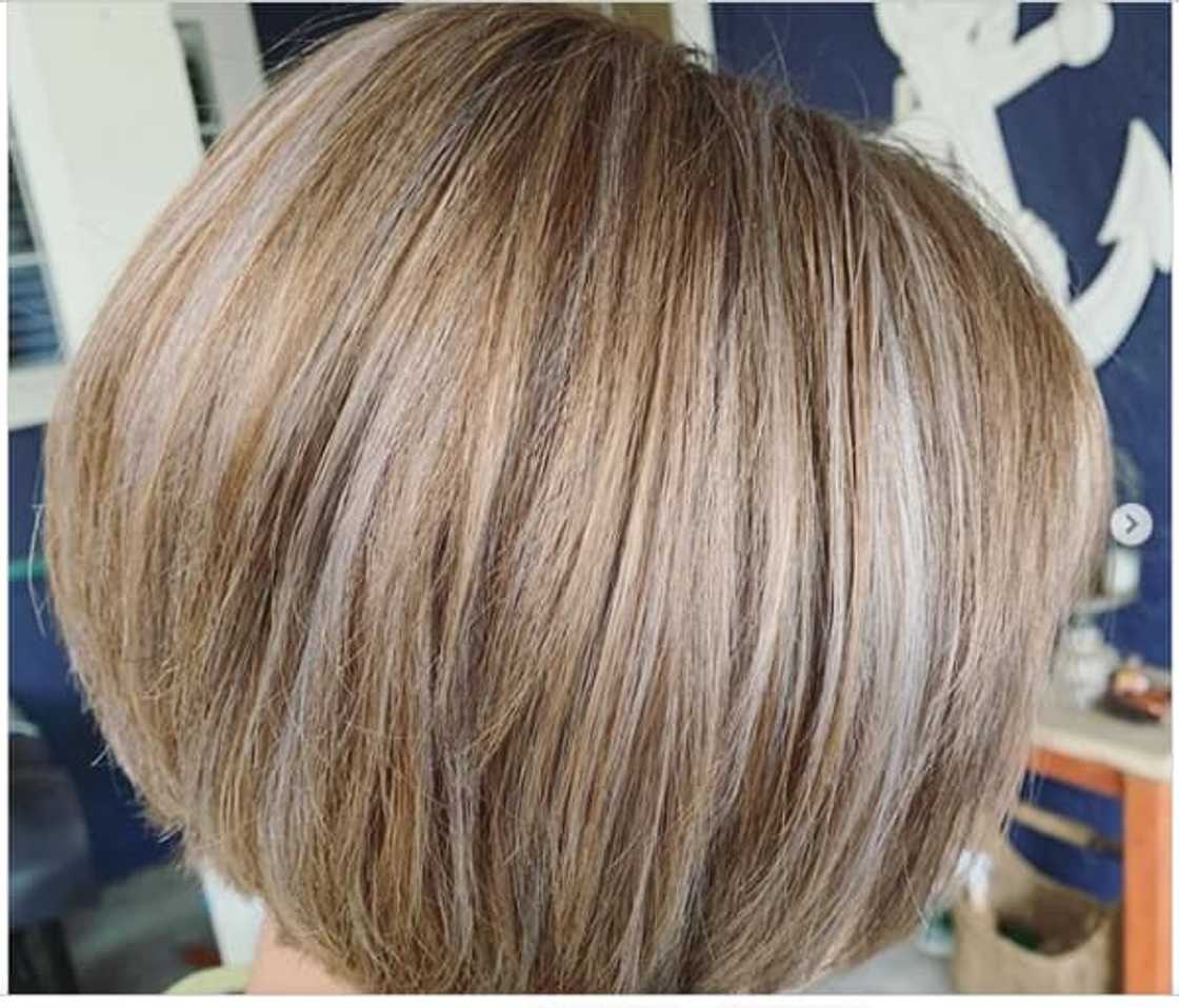 60 latest short bob hairstyles for all hairtypes 2020 - Briefly.co.za